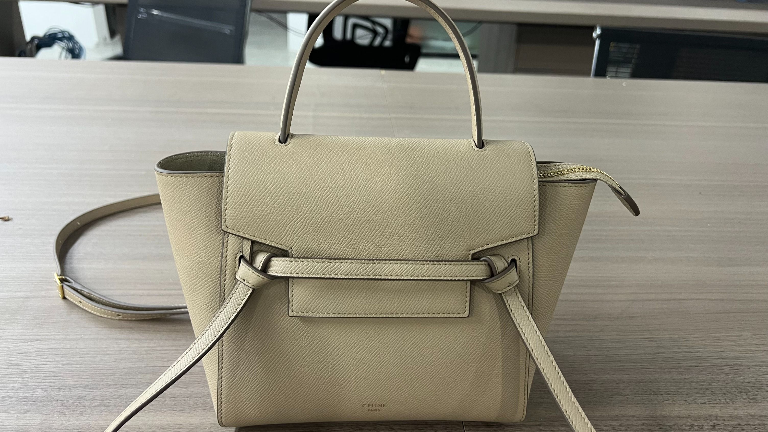 Celine taupe cheap bag