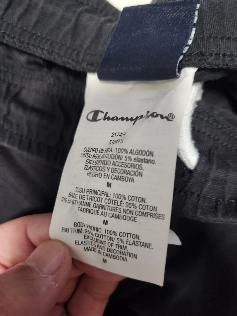 Champion black jogger