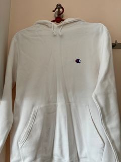 White champion hoodie best sale sale