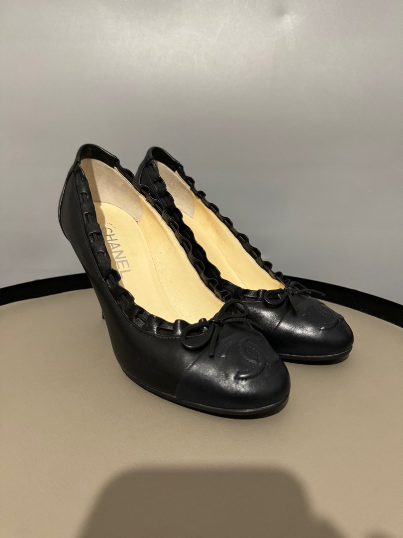 Chanel outlet ballerina heels