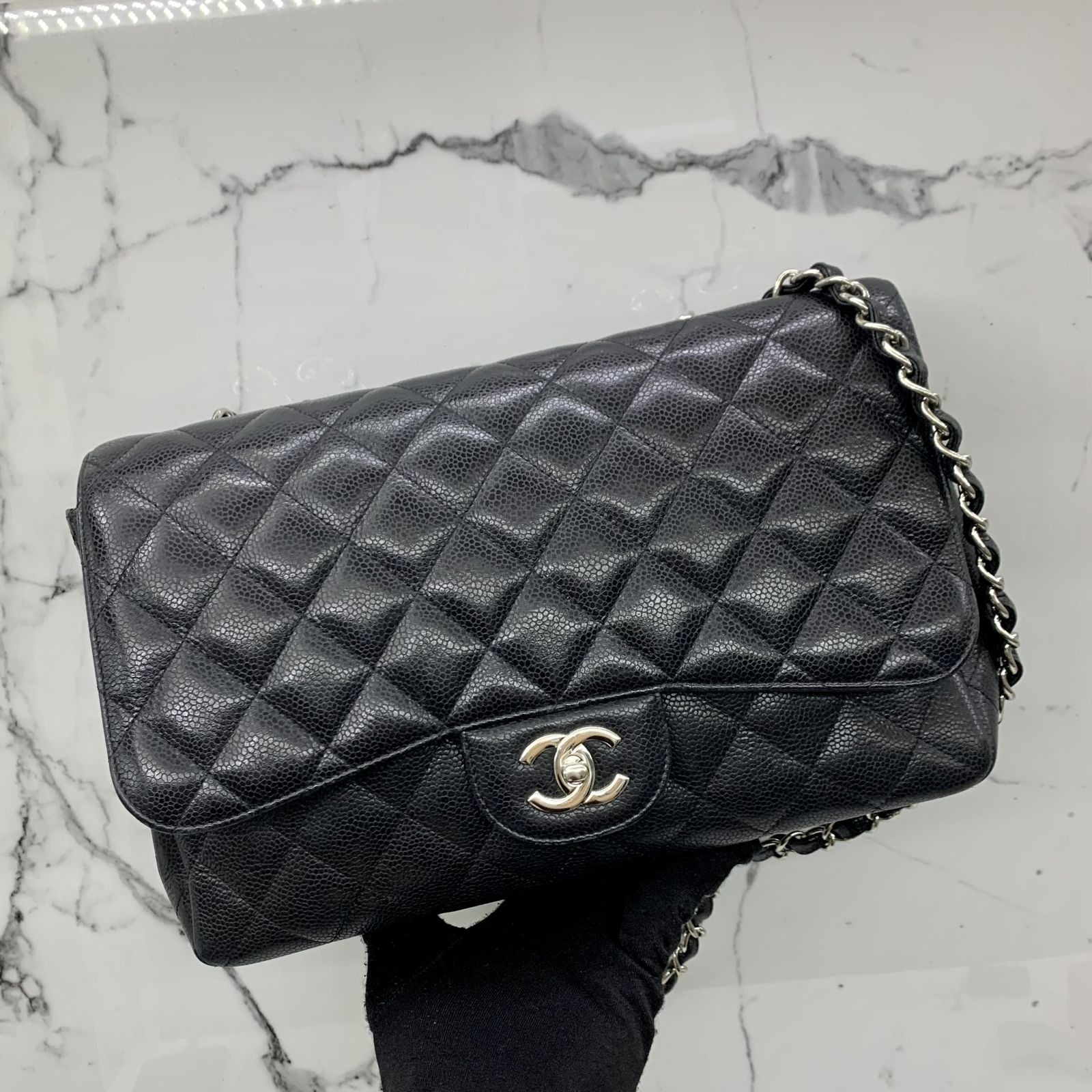 Chanel jumbo so black, Luxury, Bags & Wallets on Carousell