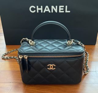 ✖️SOLD✖️ Chanel 22S Pick Me Up WOC in Black Caviar AGHW, Luxury, Bags &  Wallets on Carousell
