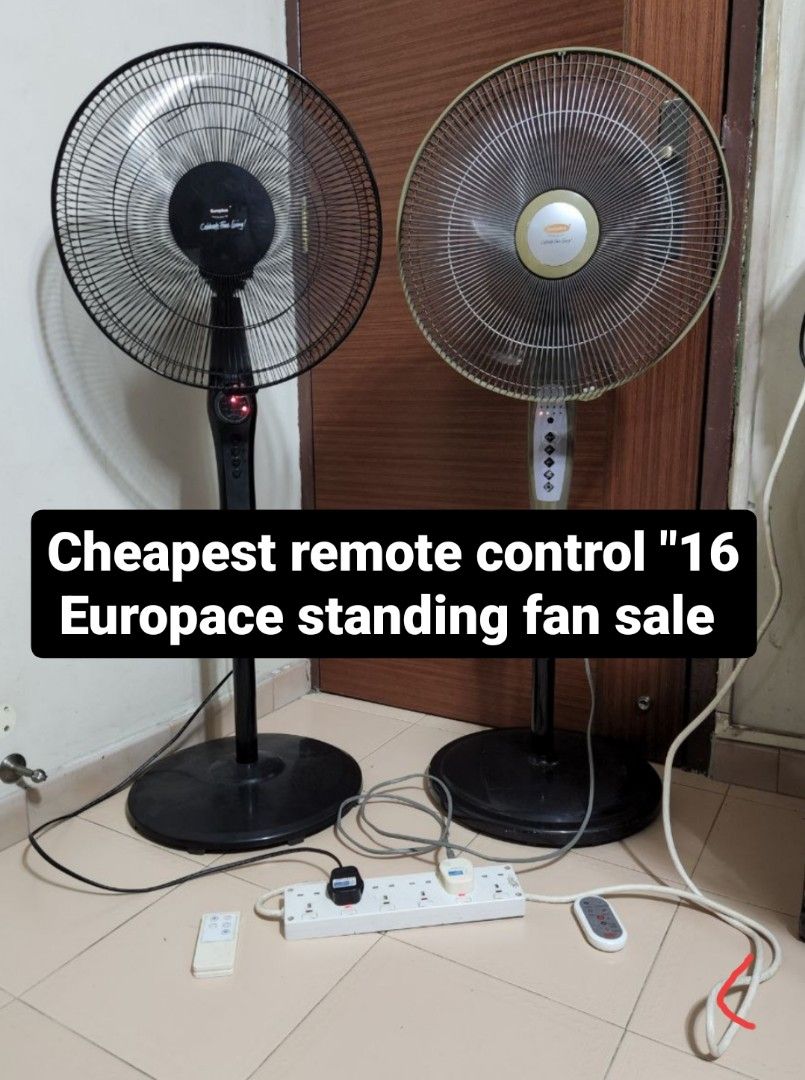 Cheapest remote fans , Europace fan , Europace standing fan , electric