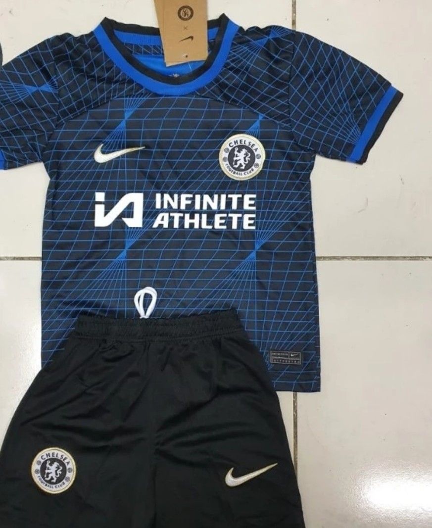Chelsea away kids/youth Jersey set shorts 23/24, Babies Kids