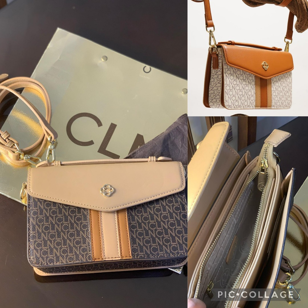CLN Crossbody Bag -with dustbag and paperbag, Women's Fashion, Bags ...