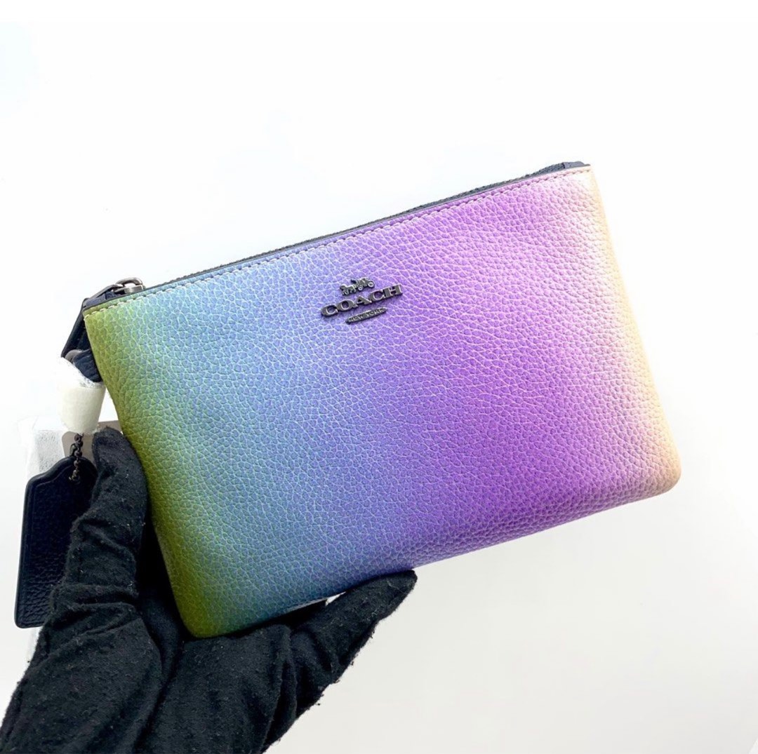 Iridescent coach purse hot sale