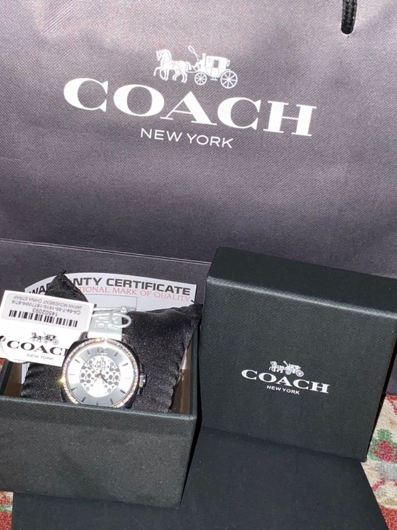 Coach watches sales on sale