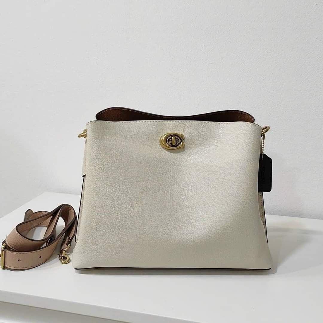 Coach Willow Shoulder Bag in Chalk (Category: Shoulder Bags) located in Quezon City. Submitted by bagsboutiqueph (Listing ID 1266449778, Image 1). Description: LAST PRICE POSTED. LIMITED STOCKS ONLY. NEW ARRIVAL BRANDNEW WITH INCLUSIONS. ACTUAL PHOTO POSTED. OTHER PHOTOS WILL BE SEND DURING PURCHASE AND FOR SURE BUYERS ONLY. WHEN IN DOUBT, DO NOT ORDER. THANK YOU..