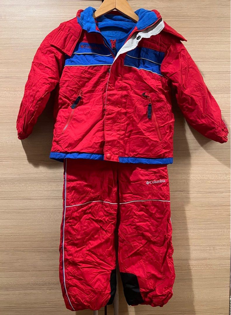 Columbia Jacket and Snow Bib Pants insulated Babies Kids Babies Kids Fashion on Carousell