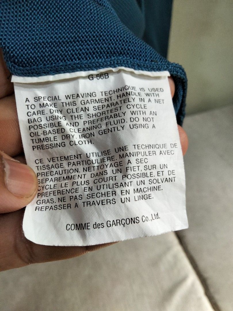 Comme des Garcons homme plus