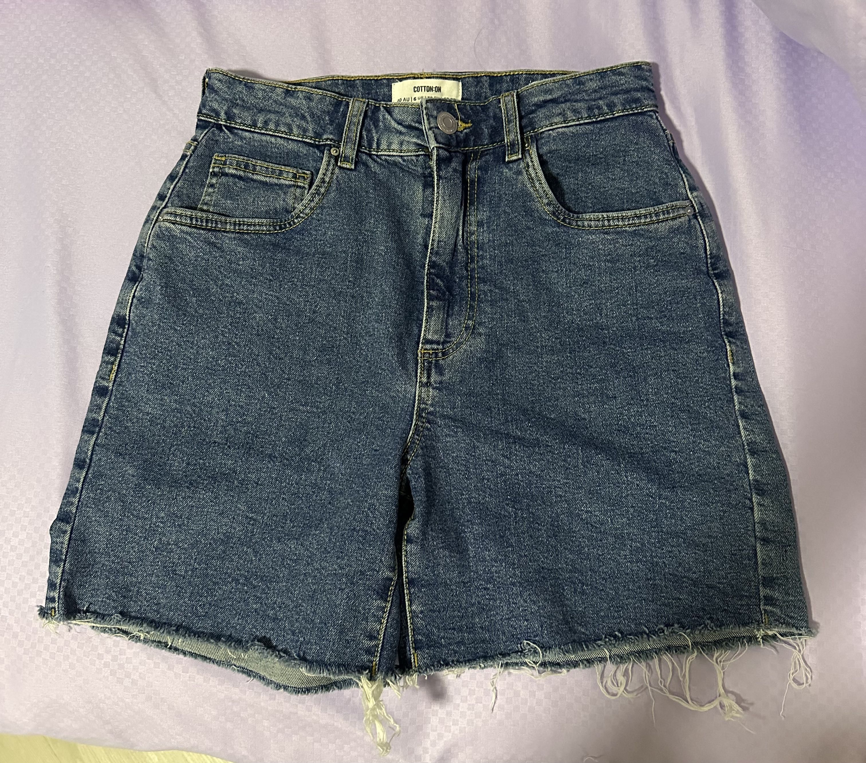 Old Navy High-Waisted Button-Fly Midi Jean Shorts for Girls | Mall of  America®