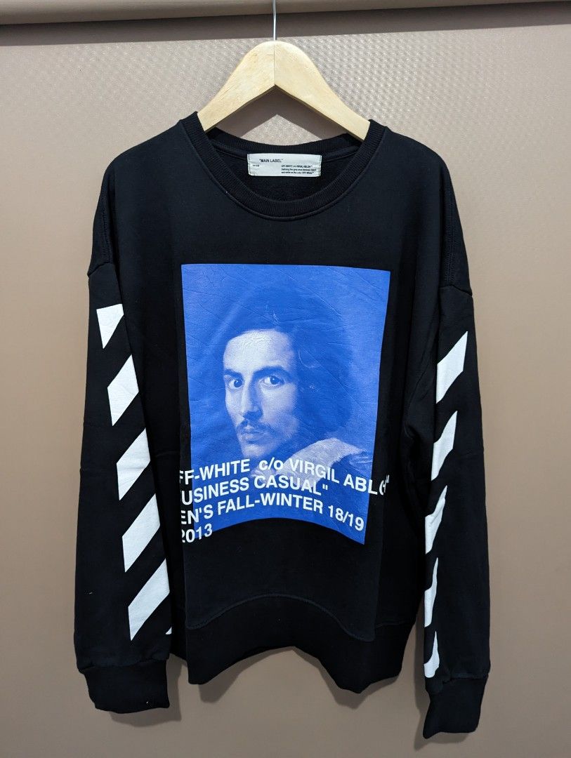 Off white business casual store crewneck