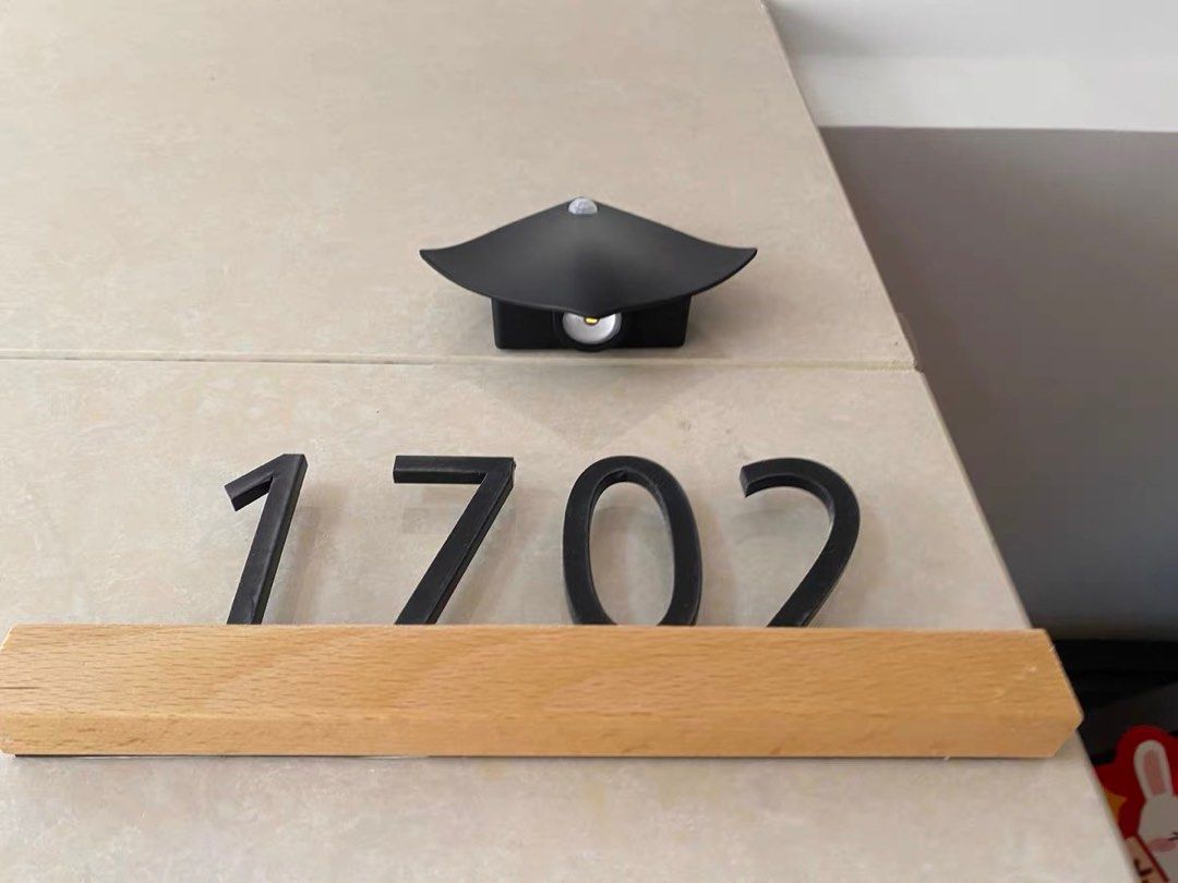 Customised Unit Sign Customised door sign/unit number signage ...