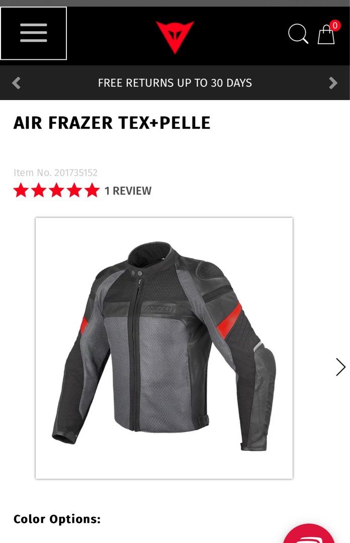 Dainese air frazer jacket top