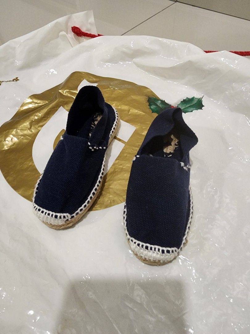 Dark Blue Espadrilles shoes for Baby Boy and Girl. Up to 9 months