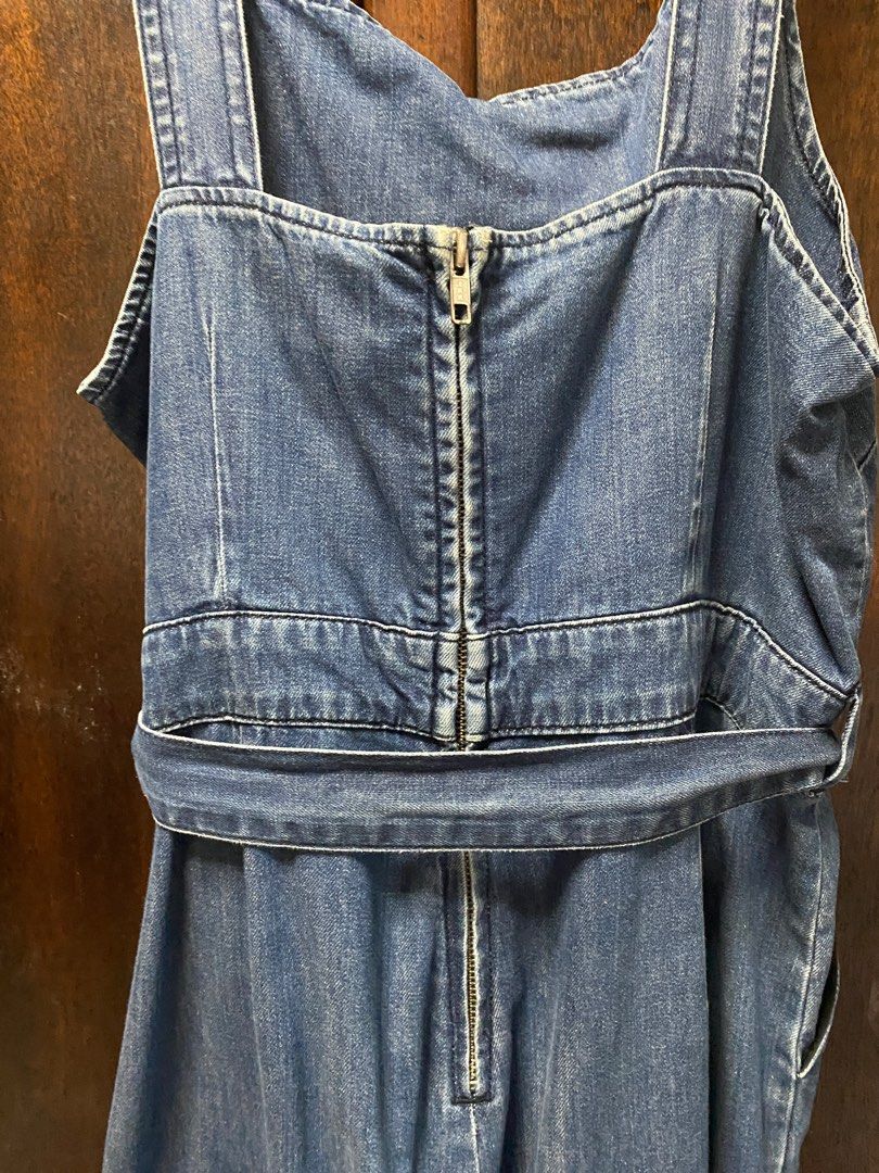 Denim jumpsuit dorothy perkins clearance