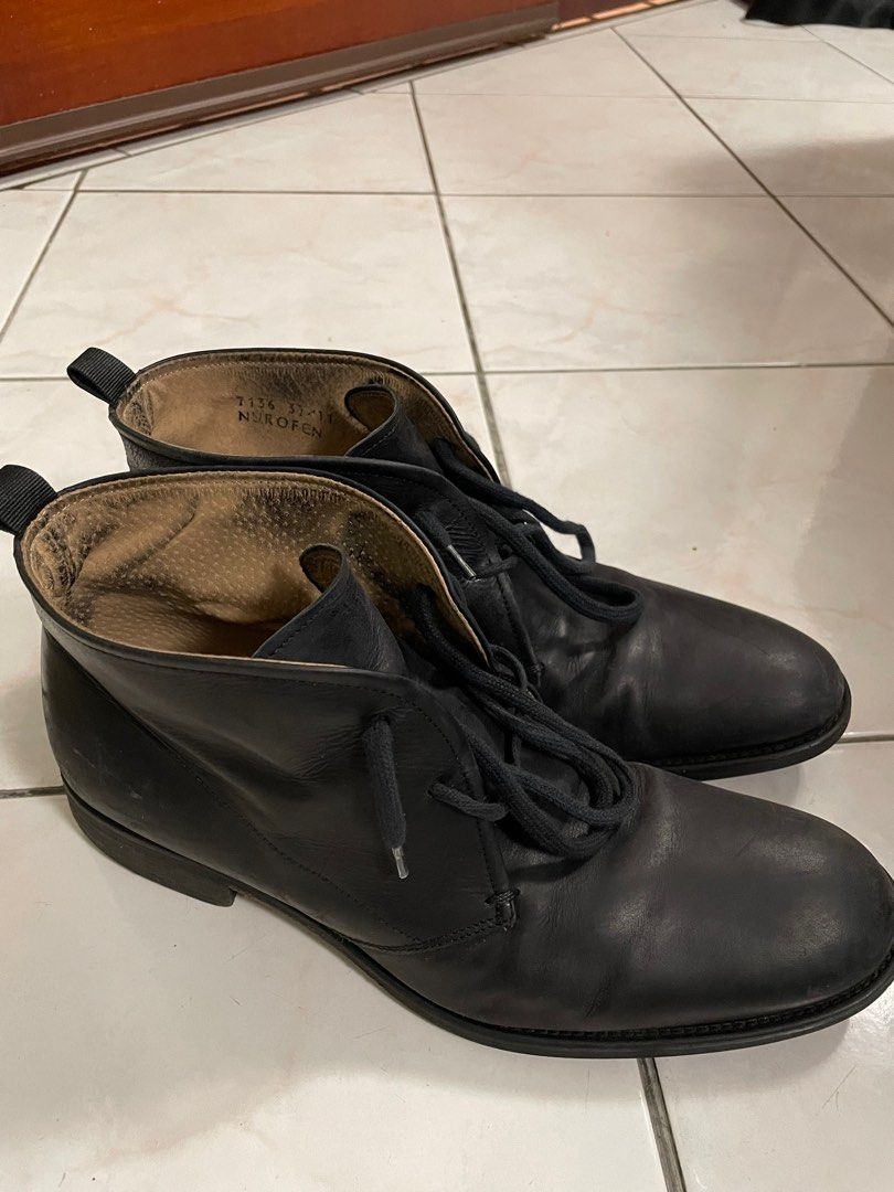 Designer brand Rocha John Rocha Made in Italy men s lace up boots Men s Fashion Footwear Boots on Carousell