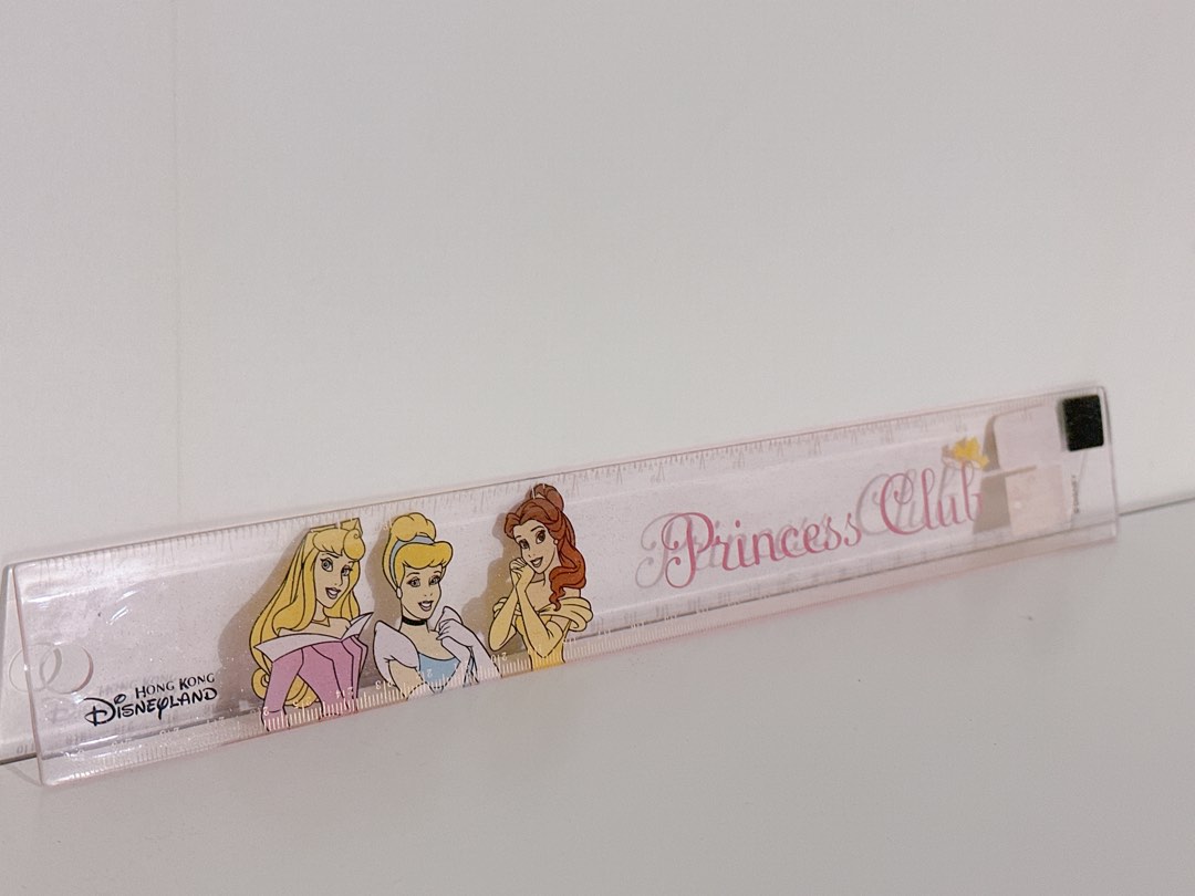 Disney Princess Ruler 迪士尼公主間尺 30cm, 興趣及遊戲, 手作＆自家設計, 文具 - Carousell