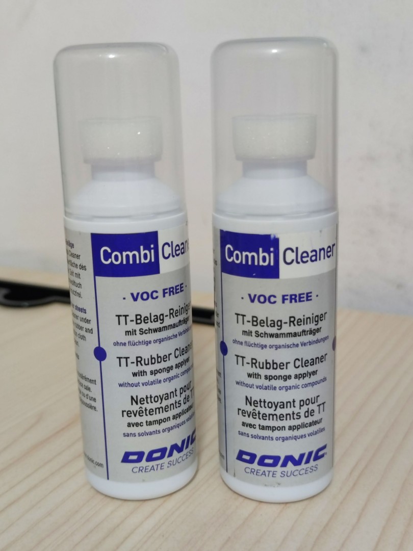 DONIC TABLE TENNIS TABLE CLEANER with CLEANING CLOTH