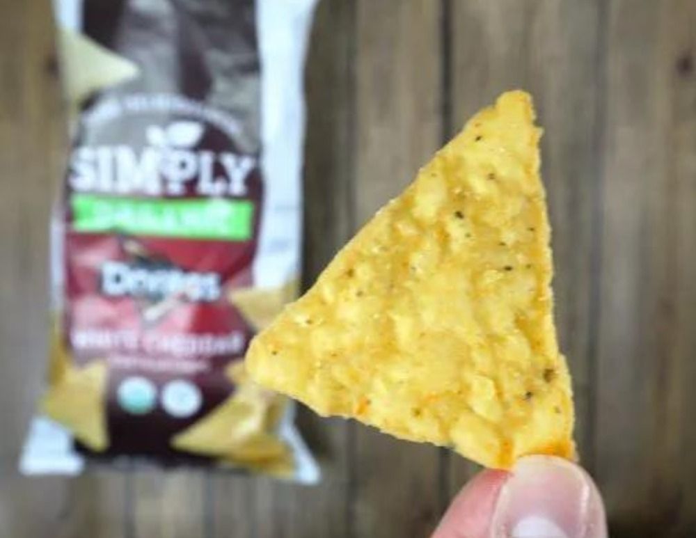 Doritos Simply Organic White Cheddar Tortilla Flavored Chips - 7.5