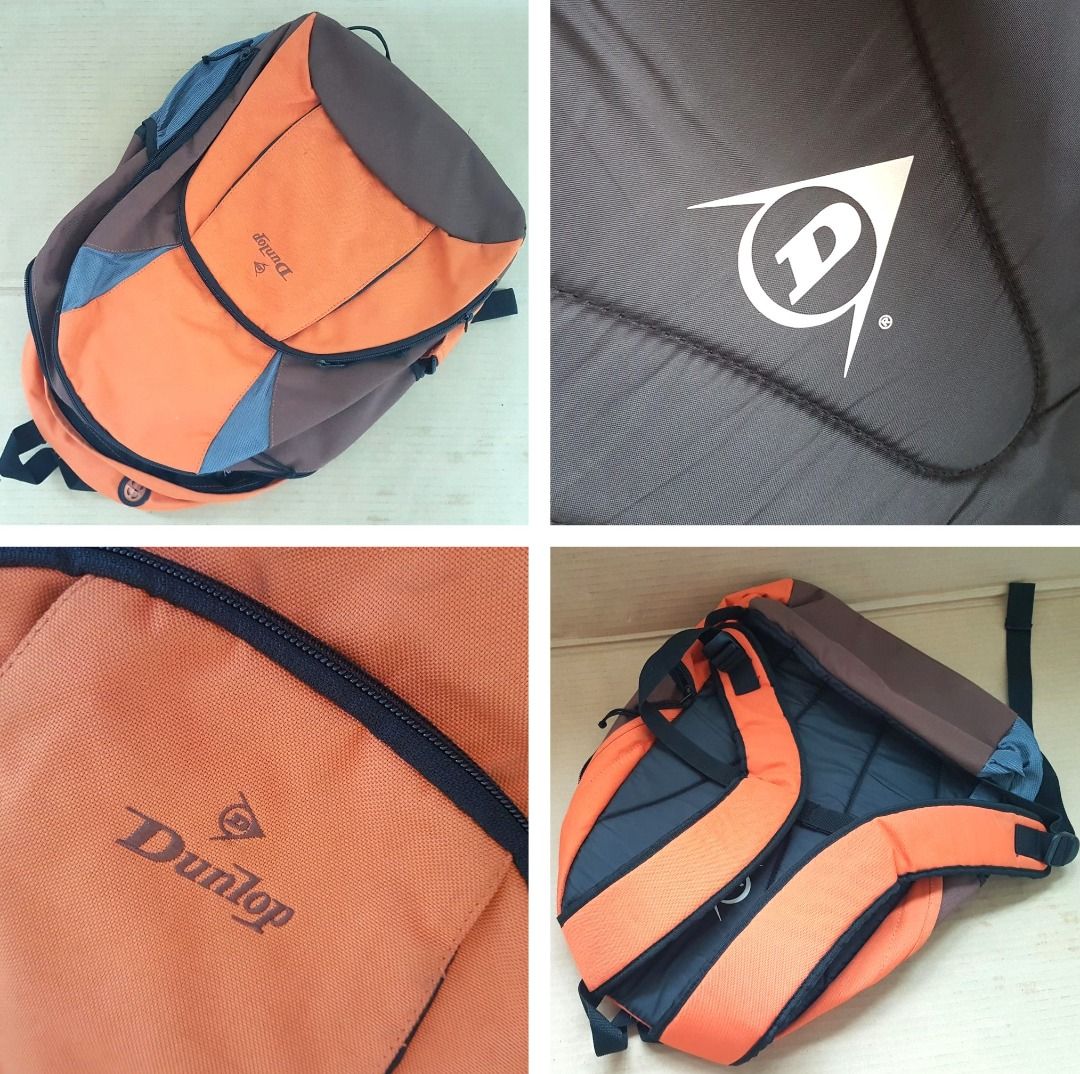 Dunlop Backpack Designer Sports Haversack JAPAN Laptop bag Shoulder Pack Campus Carrier Work Play Leisure Dunlop