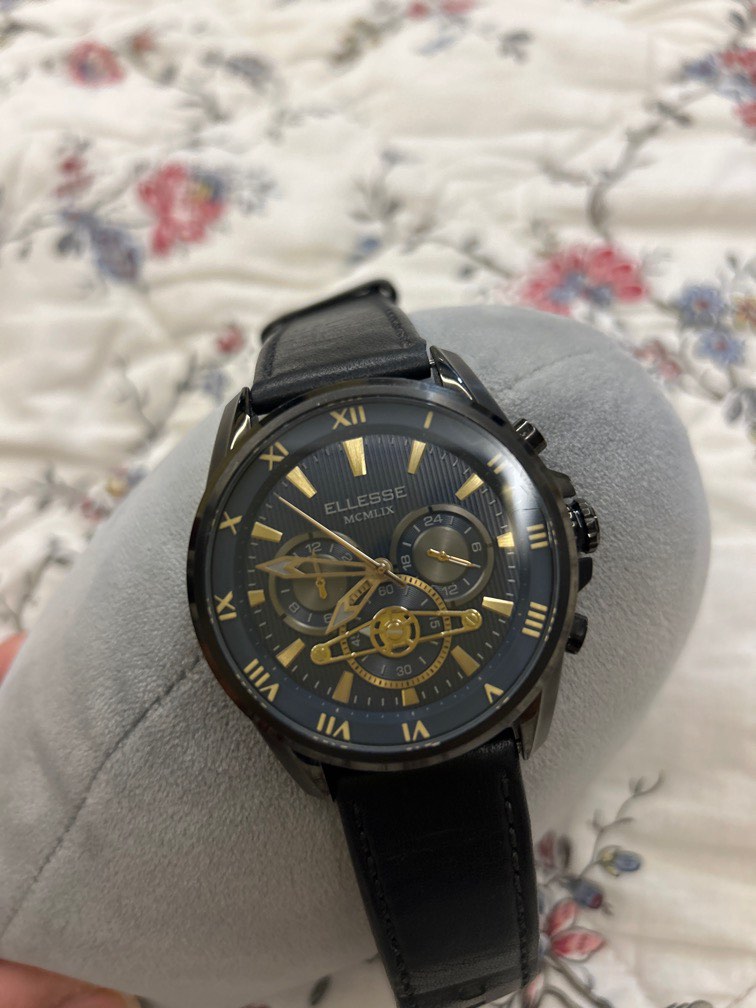Ellesse MCMLIX Watch Black