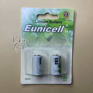 2x CR-2 800mAh 3.0v Rechargeable Battery For Fujifilm fuji instax