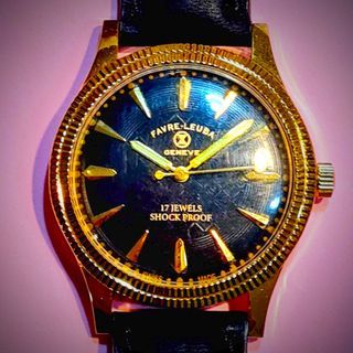 #Favre Leuba #Swiss Watch #Mechanical Vintage Watch