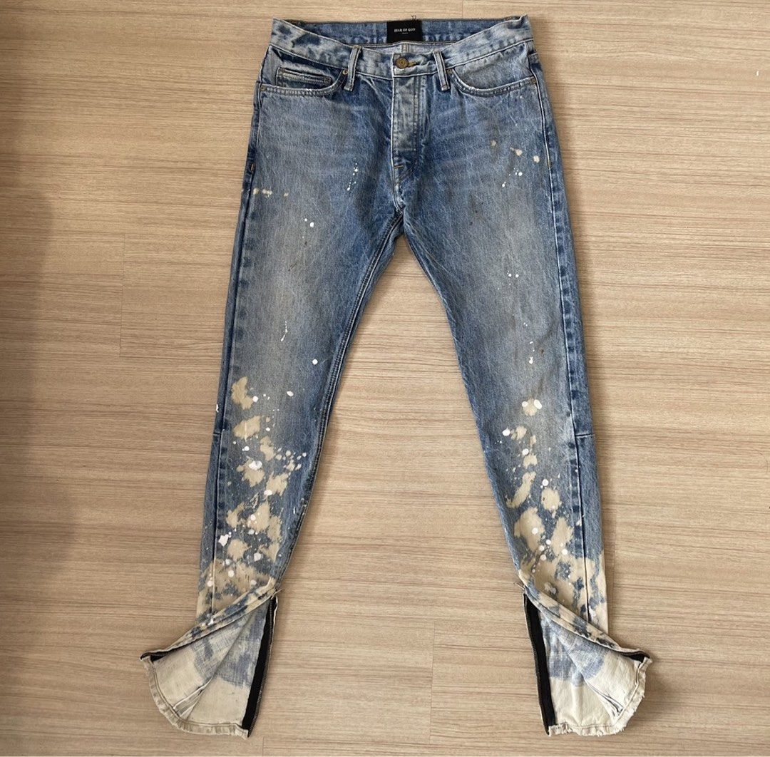 Fear of sale god paint denim