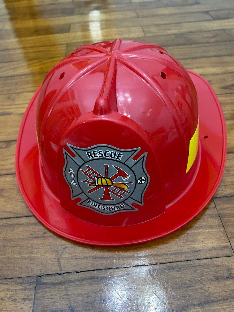 Fireman Cap, Hobbies & Toys, Toys & Games on Carousell