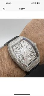 Franck muller mens diamond online watches