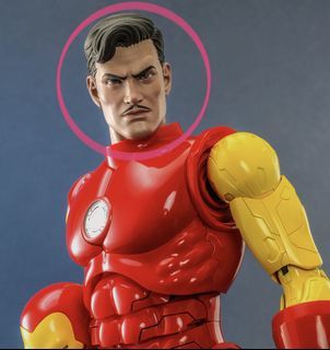 Hot Toys 1:6 Iron Man - Origins Collection, Multicolour