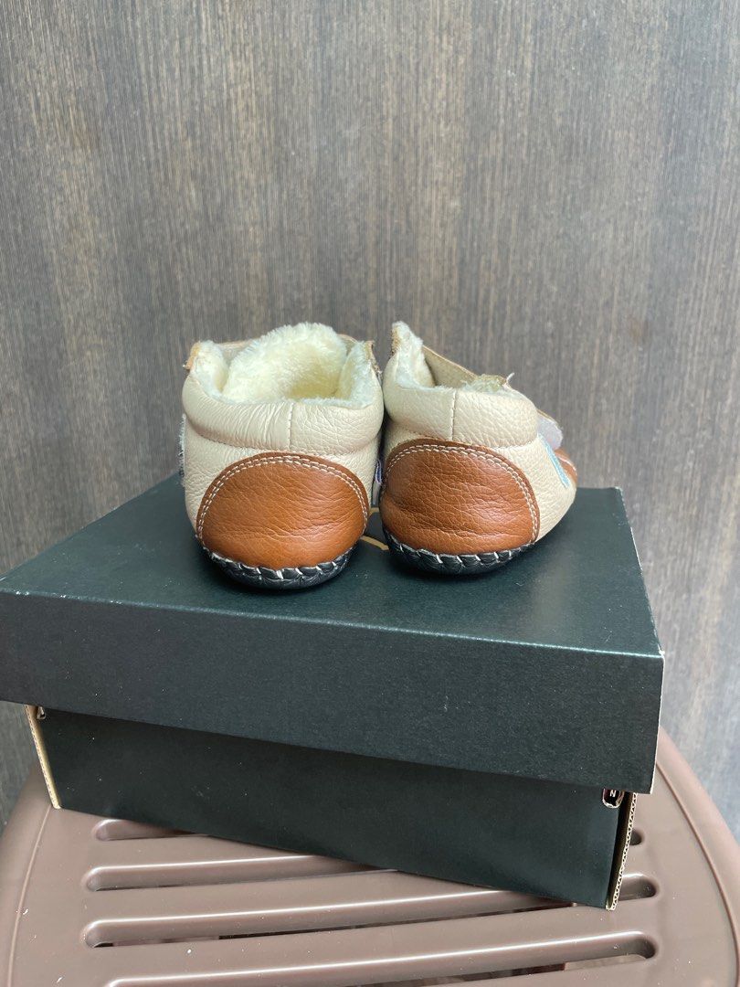 Freycoo baby winter shoes fur lined