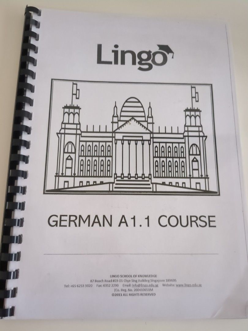 German A1.1 assessment book, Hobbies & Toys, Books & Magazines ...