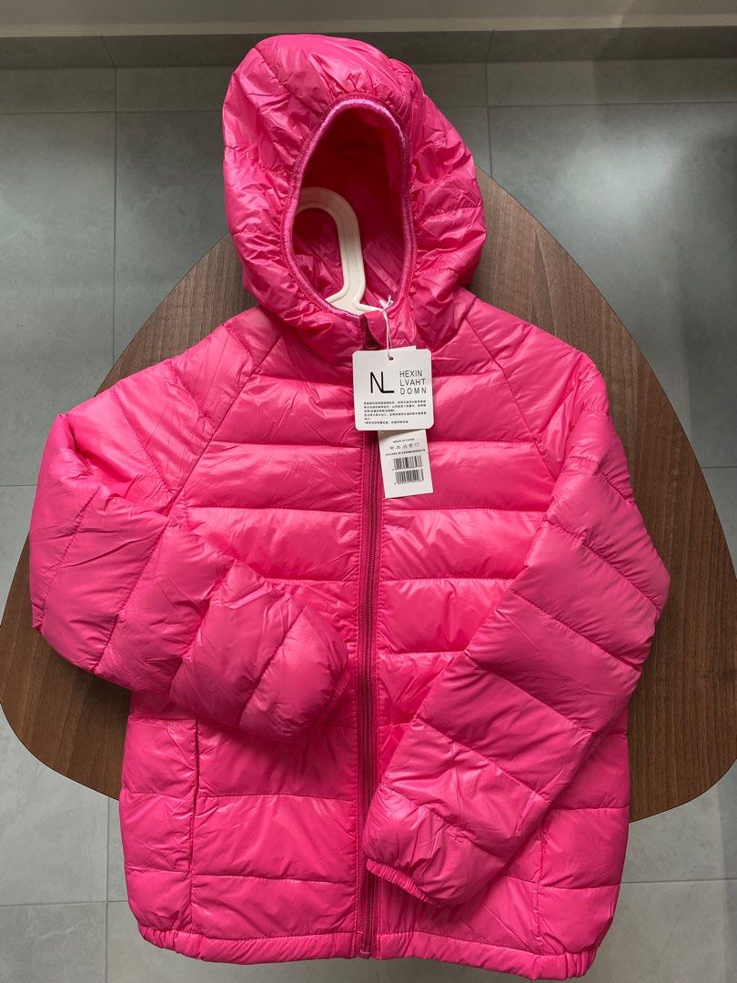 Girls pink winter jacket hot sale