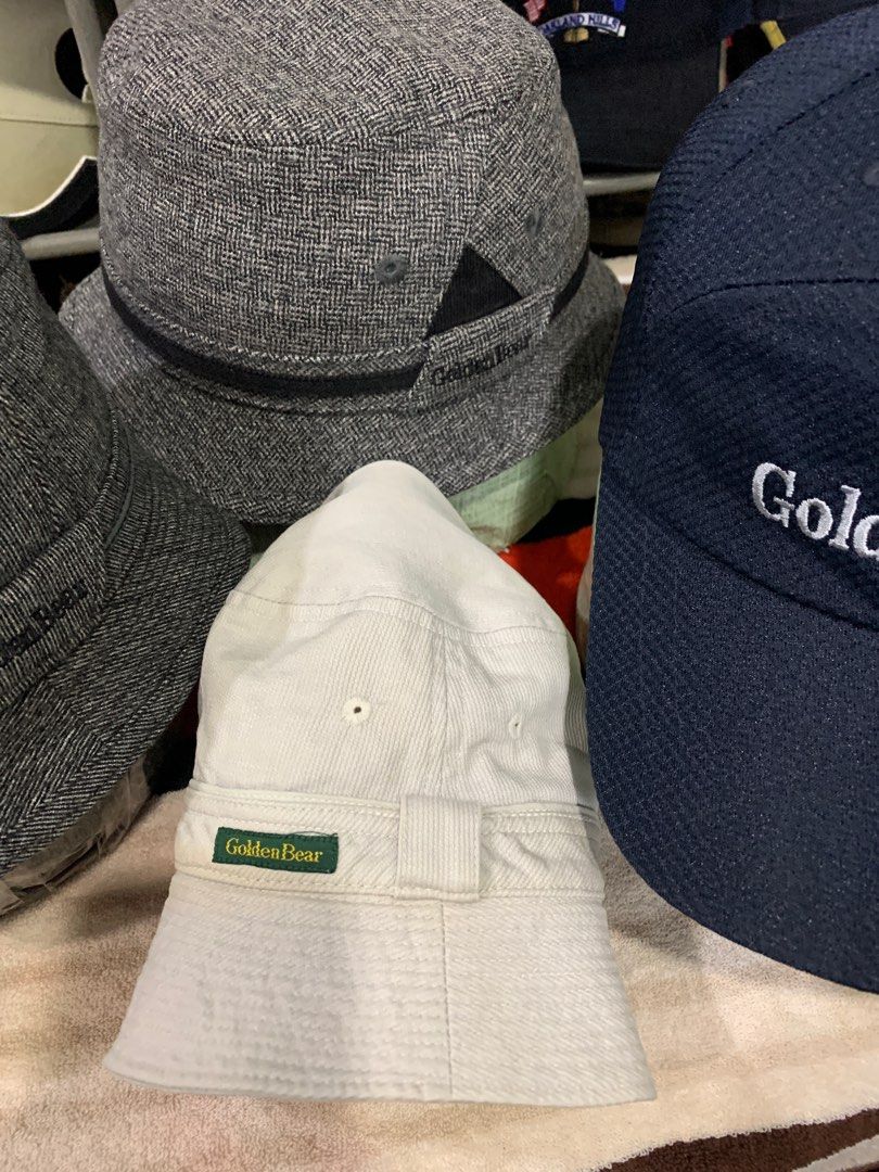 Golden bear golf hat top
