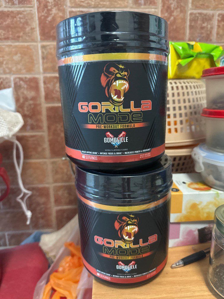 Gorilla mode Pre Workout Bombsicle, Food & Drinks, Other Food & Drinks on Carousell