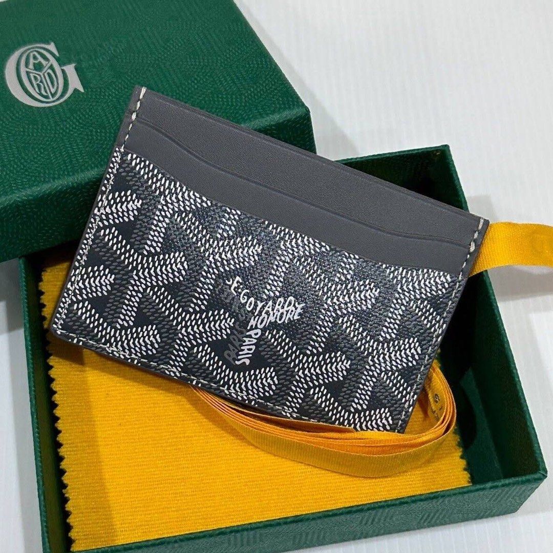 Goyard card shop holder