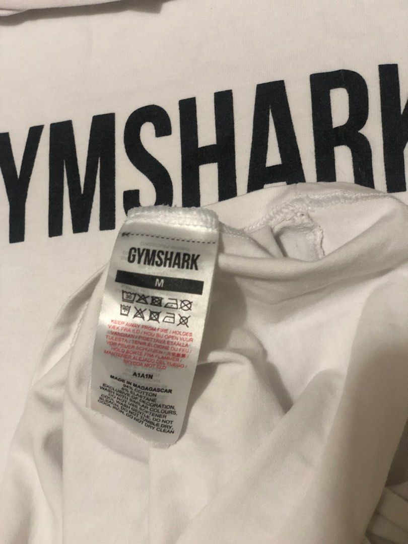 Gymshark React Stringer - White