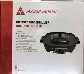 HANABISHI - Hotpot bbq griller