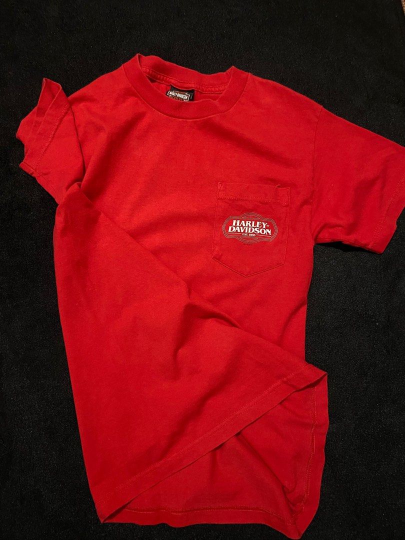 HARLEY DAVIDSON MOTOR CYCLES WALL, SD, Men's Fashion, Tops & Sets