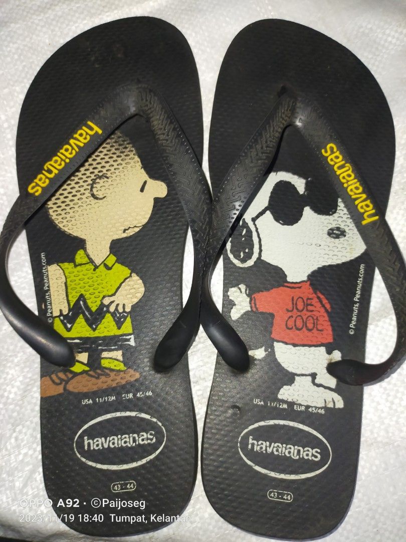 Havaianas snoopy Women s Fashion Footwear Sandals on Carousell