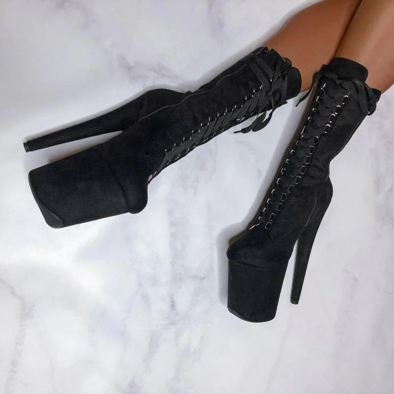 Nice heel deals boots
