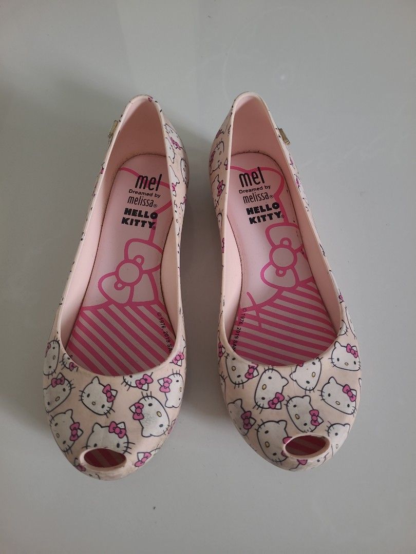 Kids Girls Hello Kitty Shoes. MEL BY Melissa