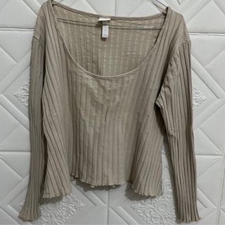 H&M Rib Top Kaos Wanita