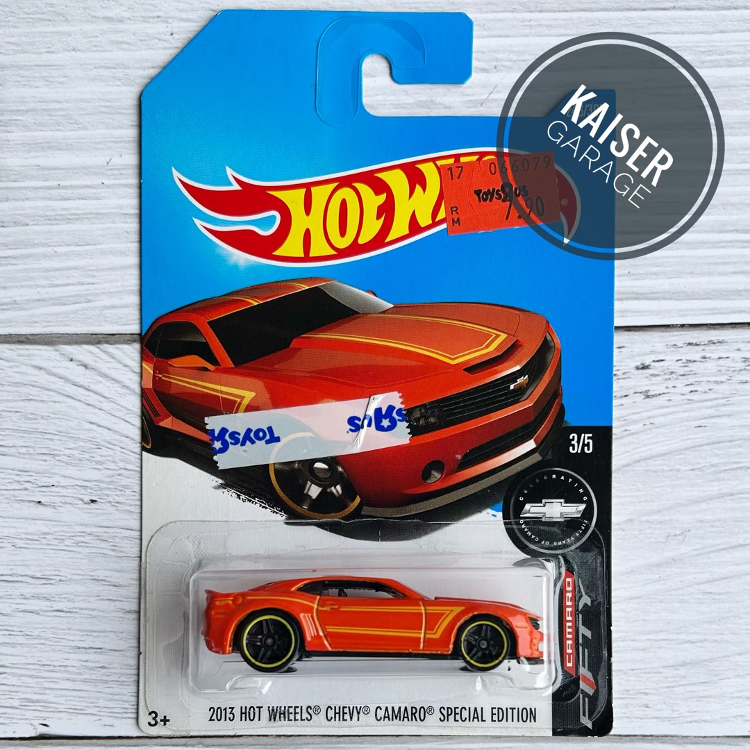 2013 hot wheels chevy camaro special edition discount