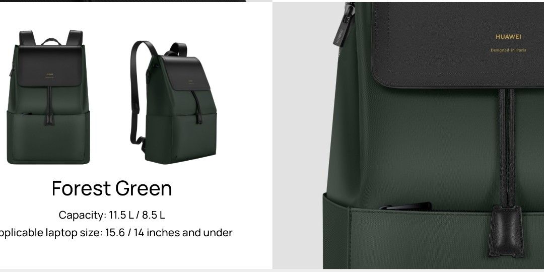 HUAWEI Classic Backpack Forest Green