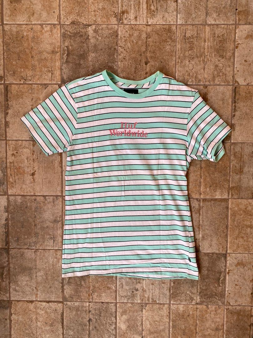 Huf worldwide striped shirt outlet