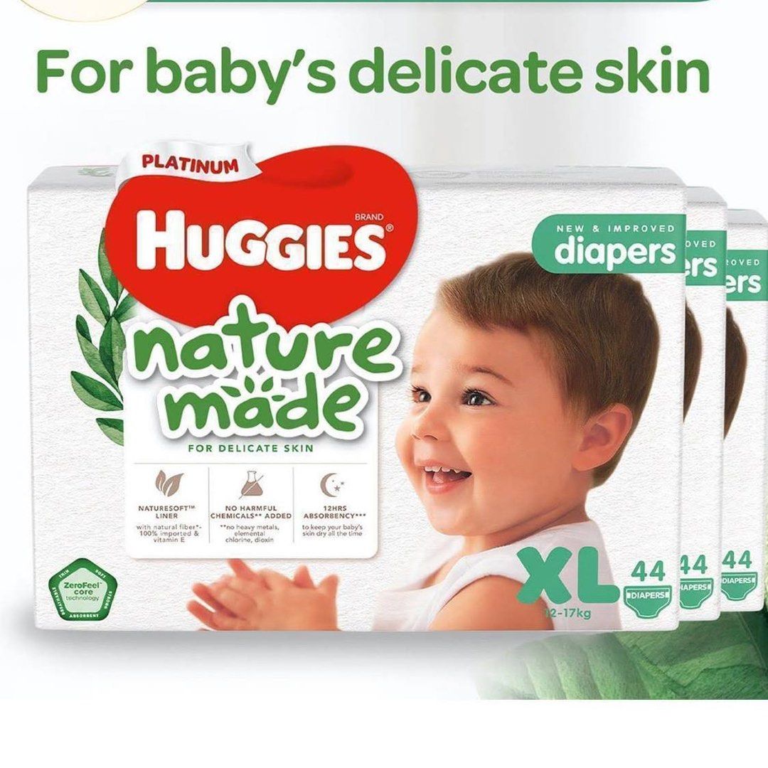 Huggies Diapers Tape (carton), Babies & Kids, Bathing & Changing, Diapers & Baby Wipes on Carousell
