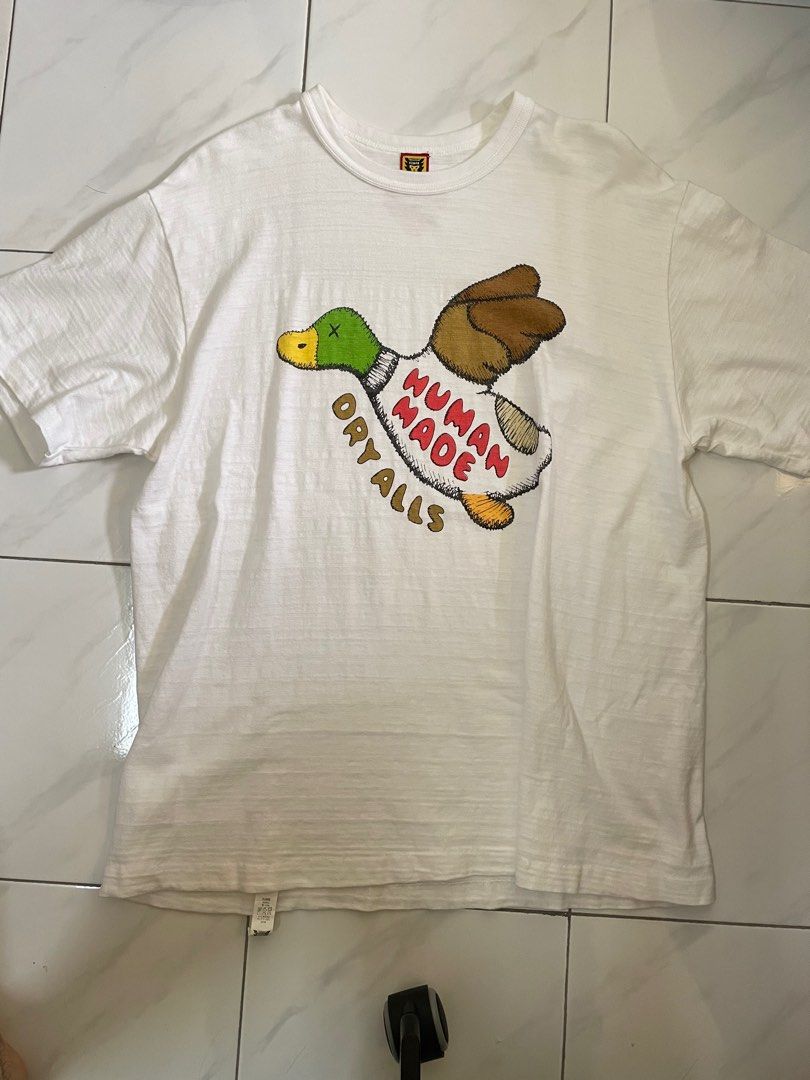 Kaws x Human Made Flying Duck Tee Shirt